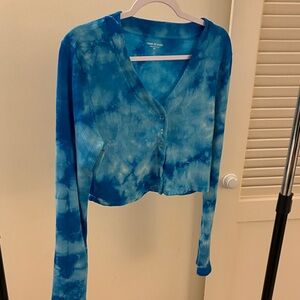 Year of Ours Ocean Blue Long Sleeve Tee